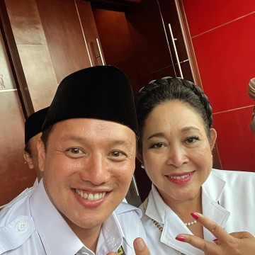 Moreno Soeprapto dan Titiek Suharto. (Instagram @moreno_soeprapto)